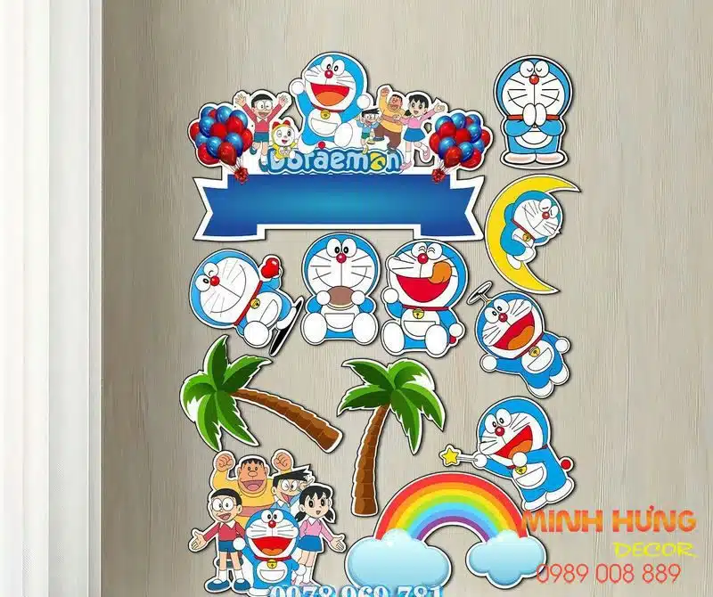 Tranh treo tường doreamon