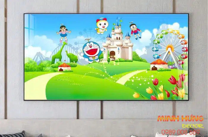 Tranh treo tường doreamon