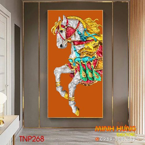 Tranh Ngựa 3D huyền ảo TNP268