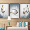 Tranh ly rượu nằm ngang nằm dọc TGH2532