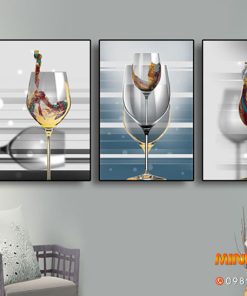Tranh ly rượu nghệ thuật TGH2534