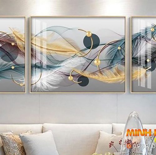 Tranh lông vũ nghệ thuật TNP279
