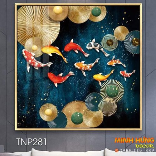 Tranh đàn cá TNP281