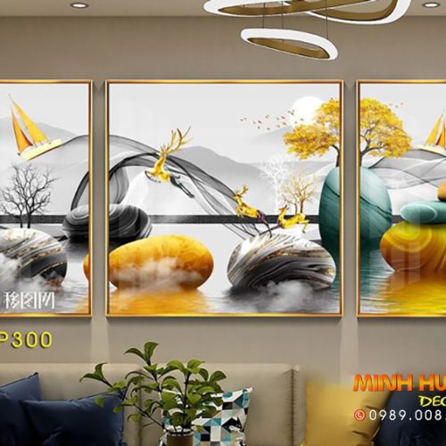 Tranh những hòn đá ảo diệu TNP300