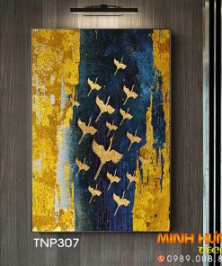 Tranh đàn chim cánh vàng TNP307
