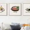 Tranh món ăn Nhật Bản TNB001