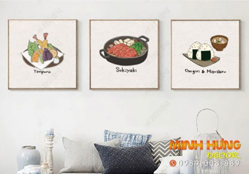 Tranh món ăn Nhật Bản TNB001