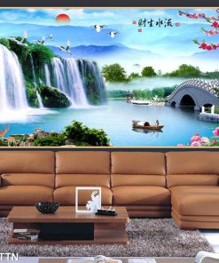 Tranh cảnh đẹp sơn thủy hữu tình 053TTN