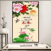 Tranh thư pháp 3D chữ quê nhà 061TTP