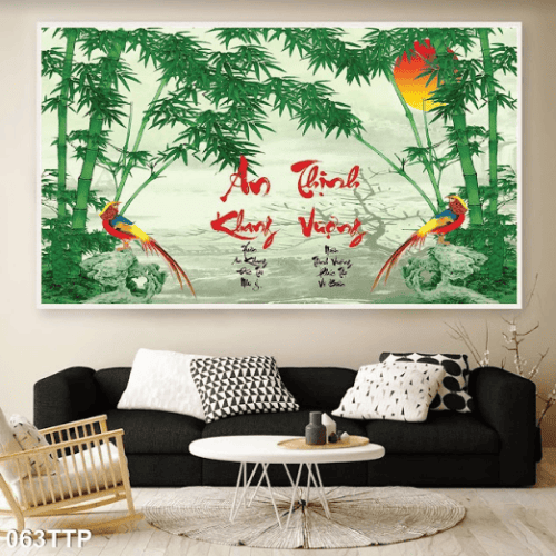 Tranh thư pháp cực đẹp 063TTP