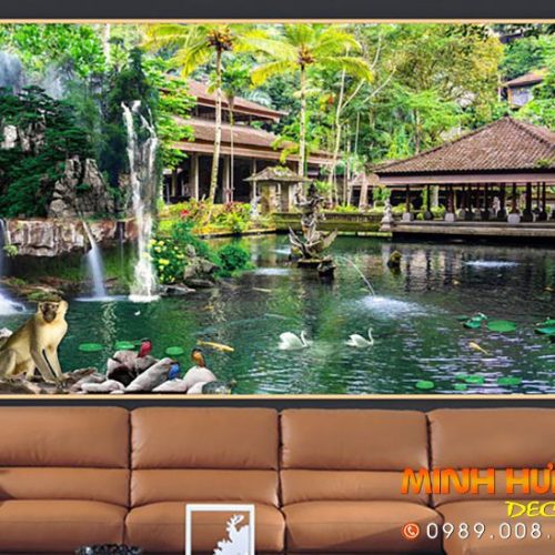 Tranh thác nước thiên nhiên 1283TTN