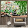Tranh hoa sen spa 1348TCK