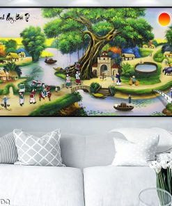 Tranh trạng nguyên về thăm làng 137TDQ