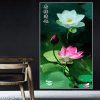 Tranh hoa sen treo tường 1413TCK