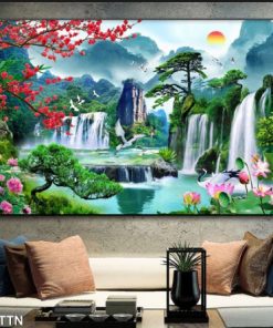 Tranh phong thủy cầu cho mọi chuyện suôi sẻ 370TTN