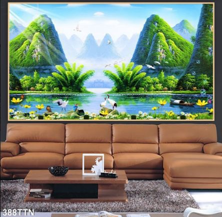 Tranh phong cảnh thiên nhiên đẹp 388TTN