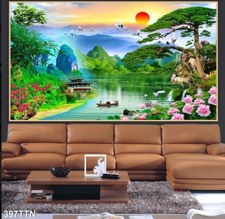 Tranh non nước hữu tình 397TTN