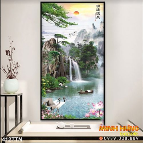 Tranh phong cảnh sơn thủy 412TTN
