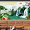 Tranh thác nước chảy 424TTN