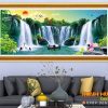 Tranh thác nước đẹp 460TTN