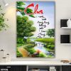 Tranh sự vất vả của cha 53TDQ