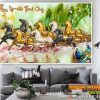 Tranh ngựa treo tường bát mã 548TNBM