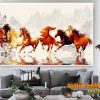 Tranh bát mã chạy dưới nước 587TNBM