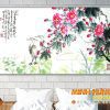Tranh treo tường phong thủy chim hạc 883TTN