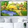 Tranh phong cảnh đồng quê 95TDQ