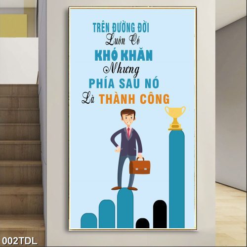 Tranh động lực về công việc002TDL
