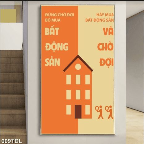 Tranh động lực bất động sản 009TDL