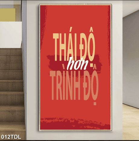 Thái độ hơn trình độ 012TDL