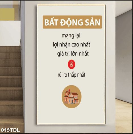 Tranh về bất động sản 015TDl