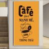 Tranh trang trí quán cafe 017TDL