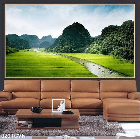 Tranh phong cảnh Tam Cốc 020TCVN