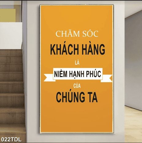 Tranh chăm sóc khách hàng 022TDL