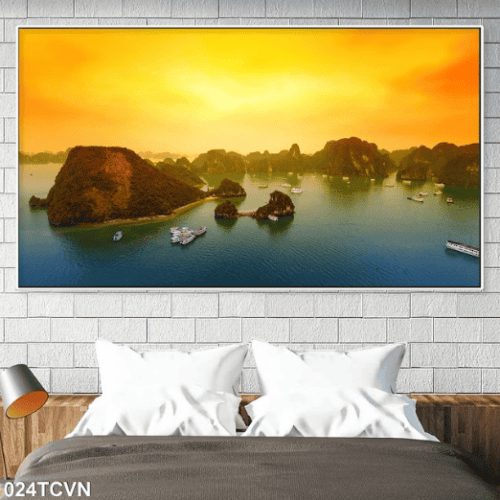 Tranh cảnh đẹp Móng Cái 024TCVN