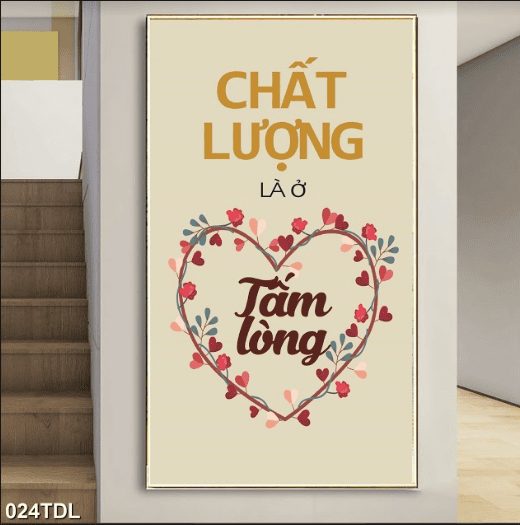 Chất lượng là ở tấm lòng 024TDL
