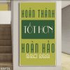 Hoàn thành tốt hơn hoàn hảo 029TDL