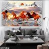 Tranh bát mã chạy trên mặt nước 029TNBM