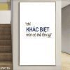 Chỉ khác biệt mới có thể tồn tại 030TDL