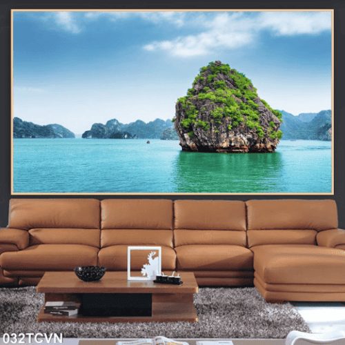 Tranh cảnh đẹp Vịnh Hạ Long 032TCVN