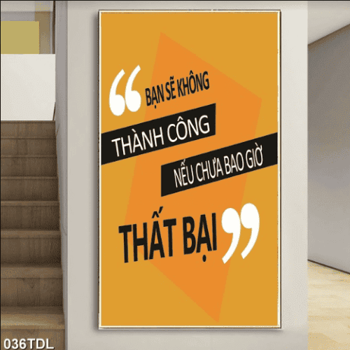 Tranh động lực thành công và thất bại 036TDL