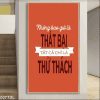 Tranh động lực về thất bại và thử thách 037TDL
