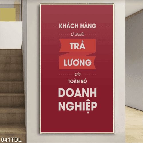 Tranh về khách hàng và doanh nghiệp 041TDL