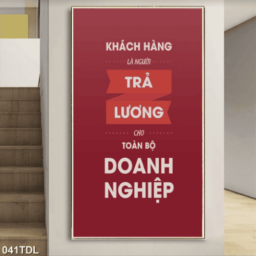 Tranh về khách hàng và doanh nghiệp 041TDL