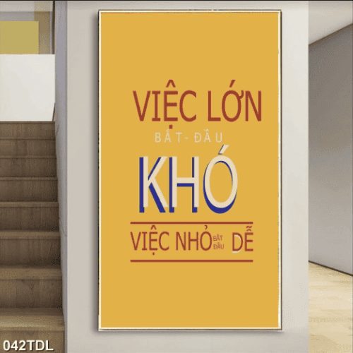 Tranh động lực về công việc 042TDL