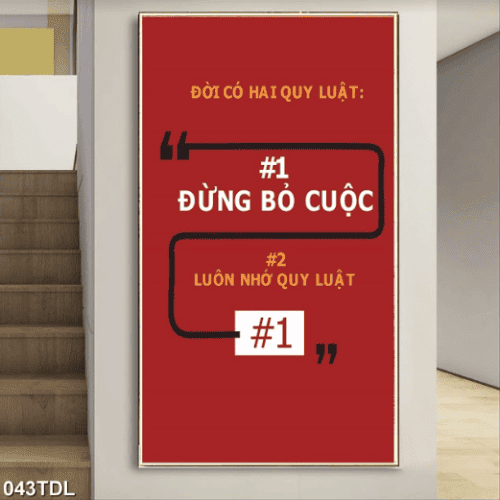 Tranh quy luật cuộc sống 043TDl