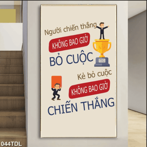 Tranh về chiến thắng và bỏ cuộc 044TDL