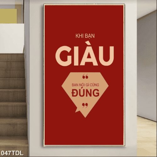 Lời nói của đồng tiền 047TDL